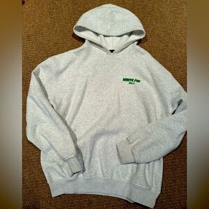 🩶White Fox Grey Hoodie🩶